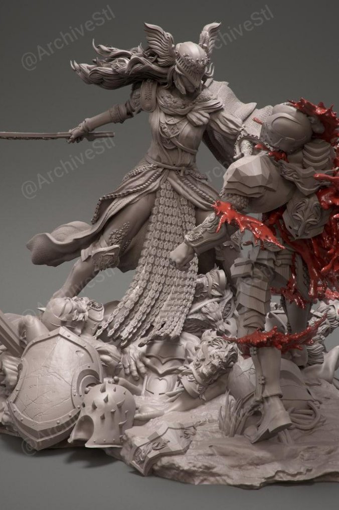 剑圣(Swordmaster) 3D打印图纸